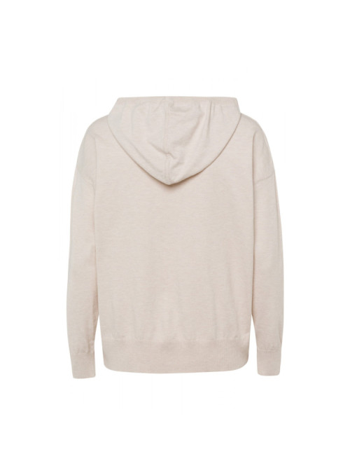Knitted hoodie