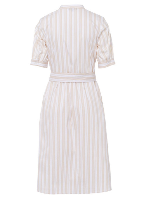 Gestreiftes Hemdblusenkleid