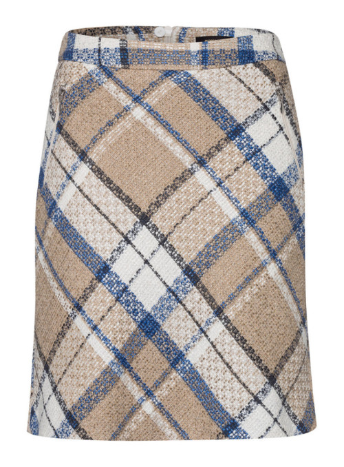 Maxi Check Mini Skirt