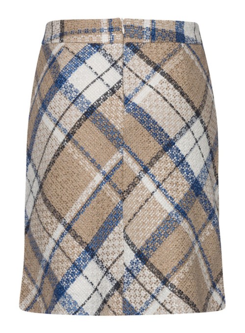 Maxi Check Mini Skirt