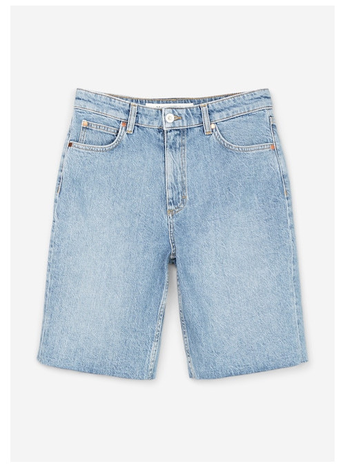 Jeans-Bermuda-Shorts aus...