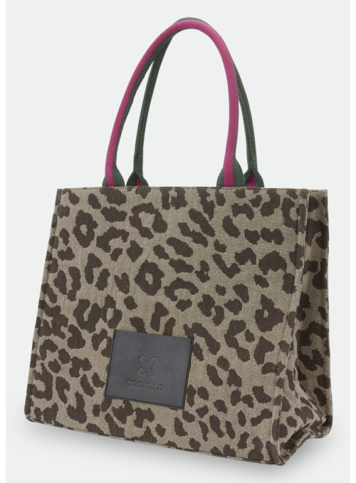 LEPARD TOTE BAG