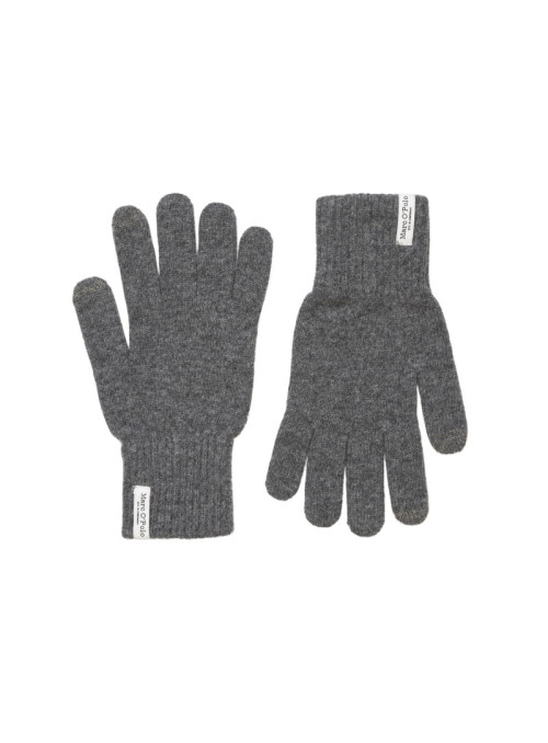 Gloves, knitted, touch fingers