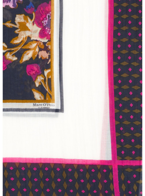 Scarf, woven, cotton-modal,...