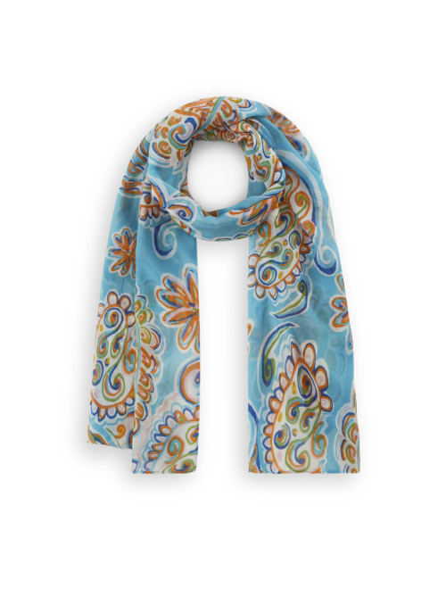 PRINTED SCARF PAISLEY