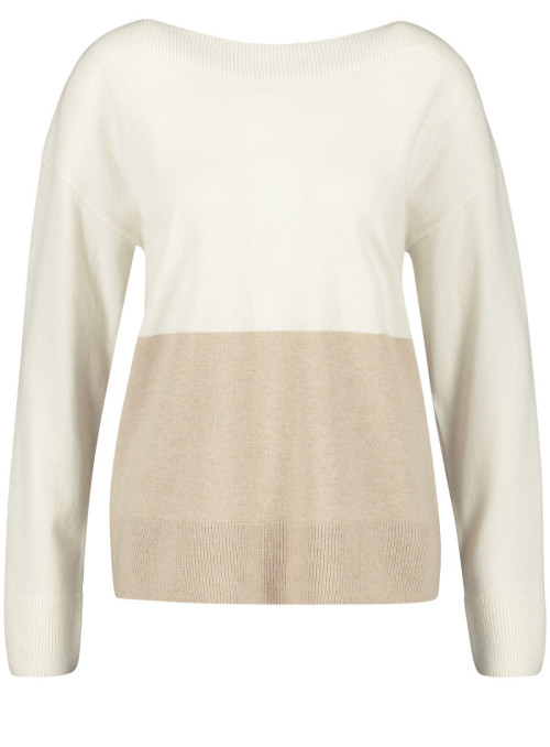 Feinstrickpullover mit...