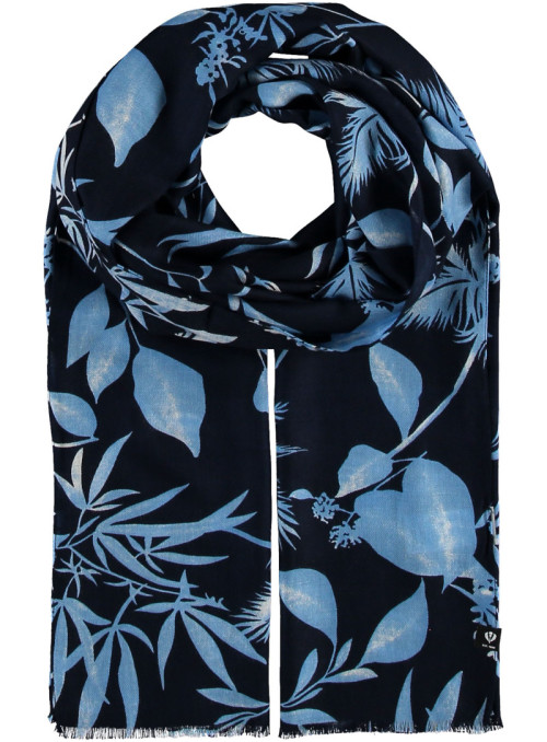 Scarf with floral pattern...