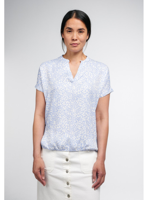 Short sleeve blouse with...