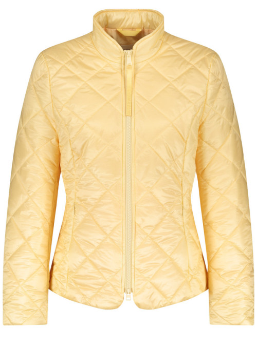 Quilted jacket with...