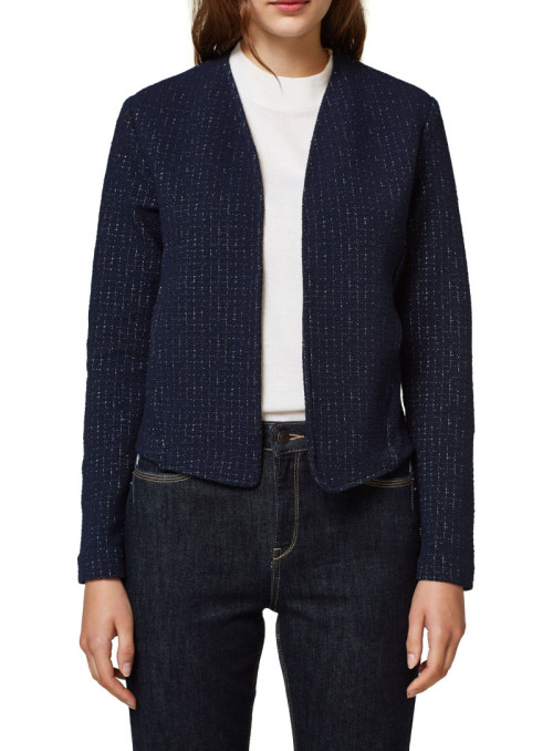 Cardigan en jersey avec fil...