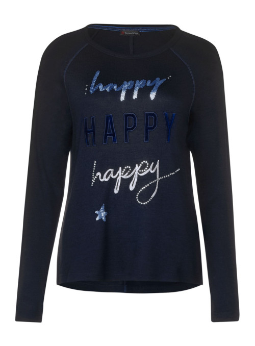 Langarm T-Shirt mit...