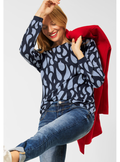 Pullover mit Paisleymuster