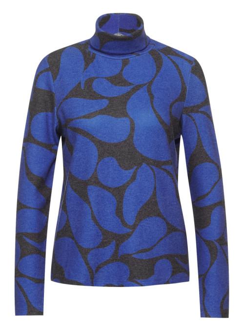 Rollkragenpullover mit...