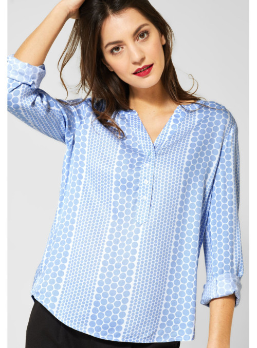 Blouse Bamika à rayures mixtes