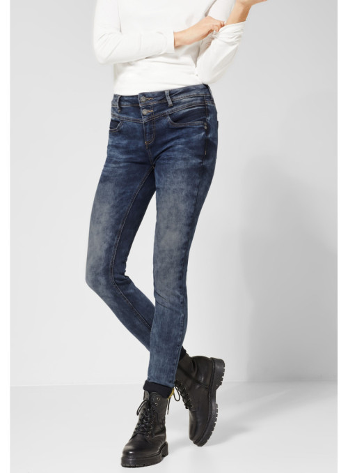 High-Waist Silm Fit Jeans YORK