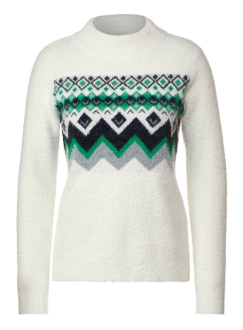 Cosy Norwey Jacquard Pullover