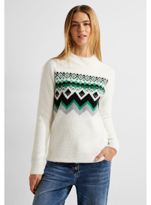 Cosy Norwey Jacquard Pullover