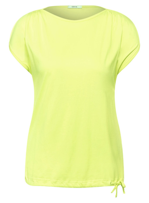 boat neckline t-shirt with...