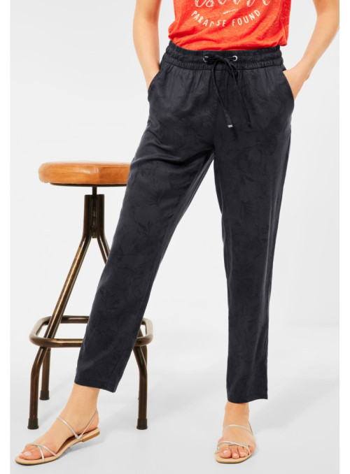 Loose fit pants with...