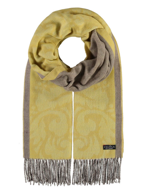 Cashmink® scarf with fringes
