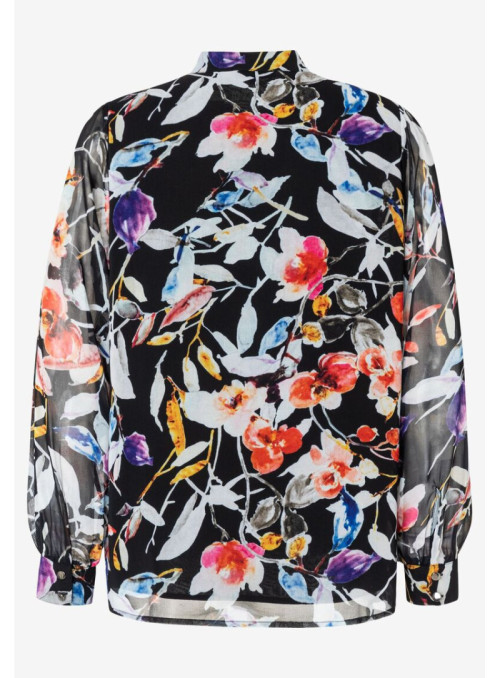 Chiffon Print Blouse