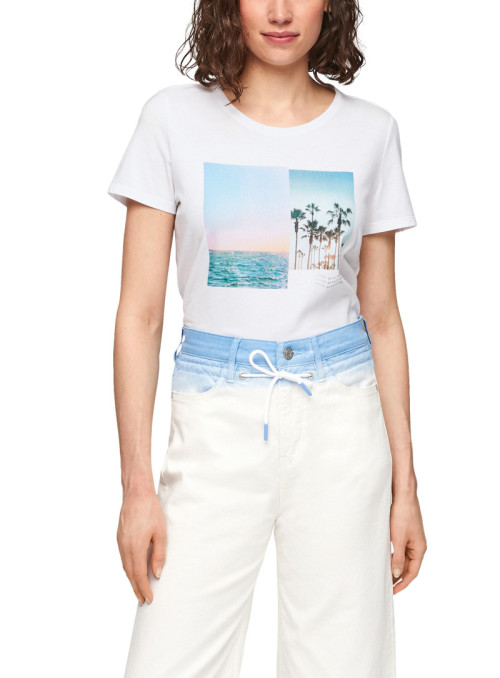 T-shirt avec impression sur...