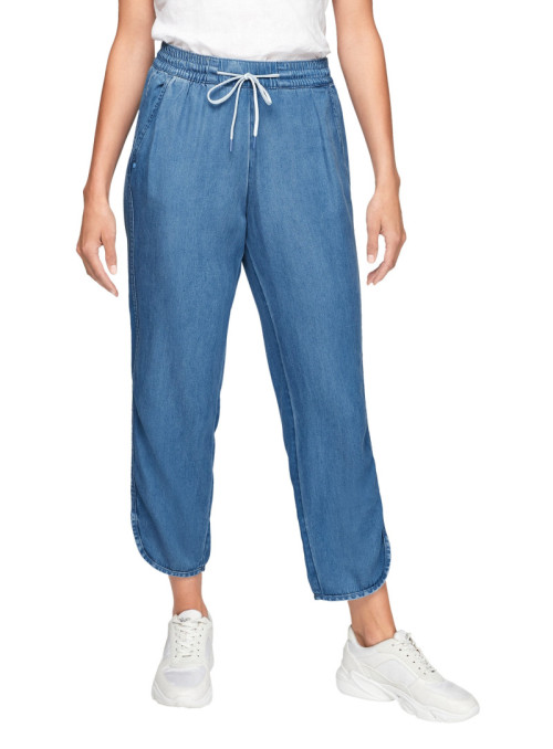 Light denim joggpants