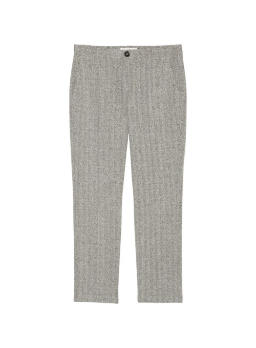 Jersey pants, straight fit
