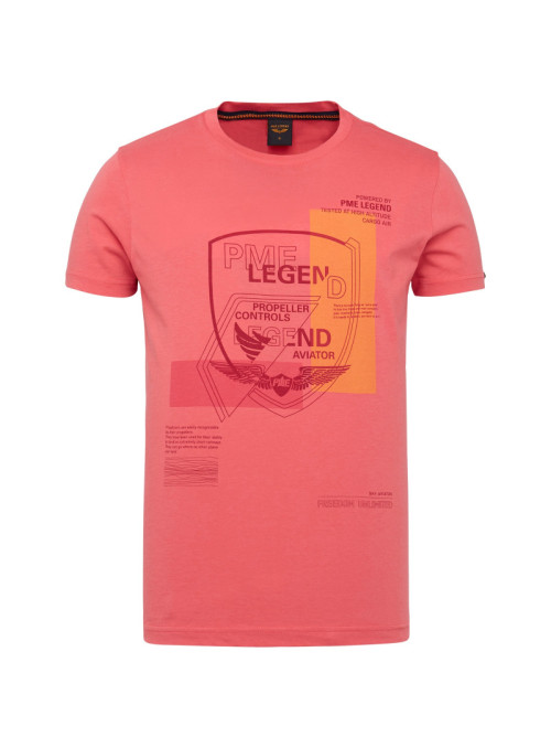 Short sleeve r-neck single...