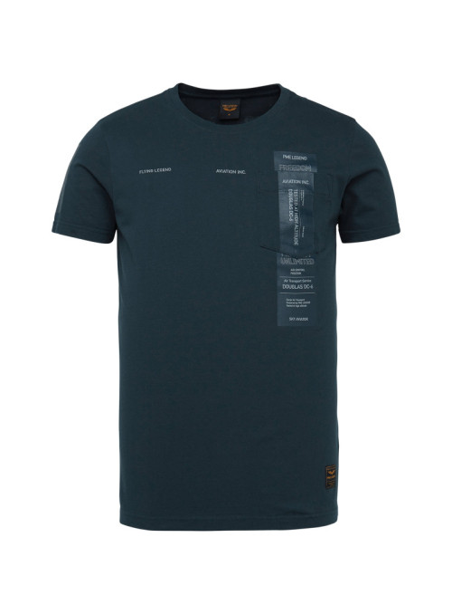 Short sleeve r-neck single...