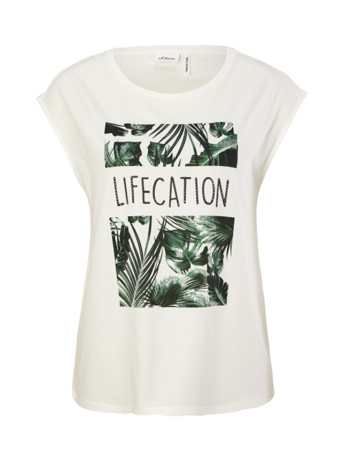 T-shirt avec impression sur...