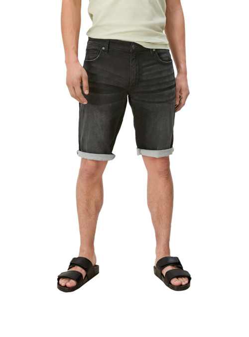 Jeansshorts mit Waschung