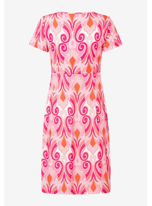 Printed Slinky Dress