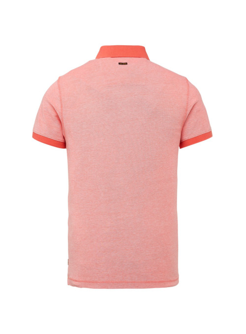 Short sleeve polo two tone...