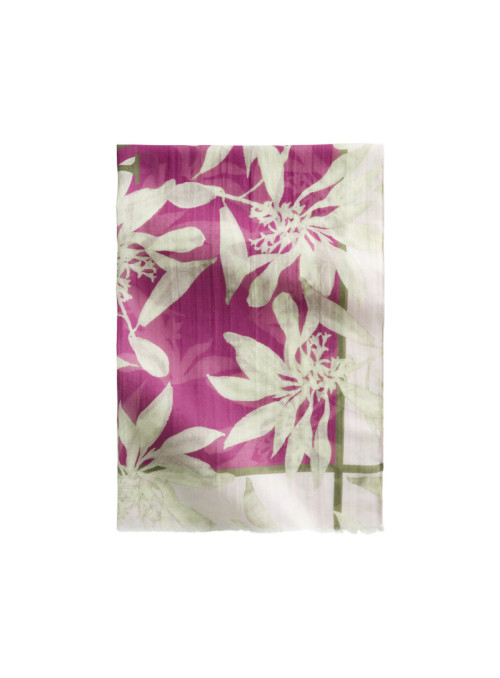 Scarf, woven, cotton-modal,...