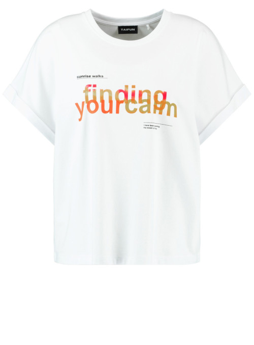T-shirt avec impression sur...
