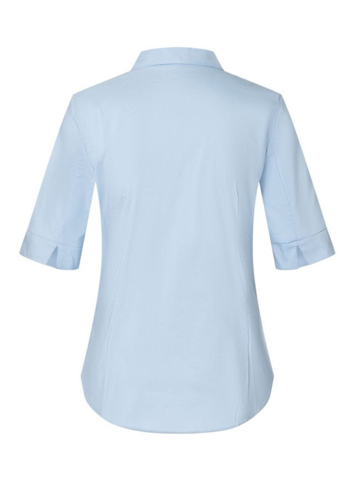 Business cotton blouse with...