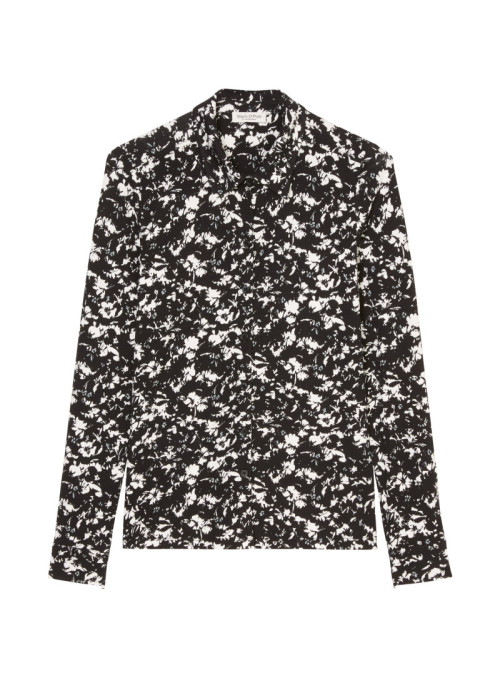 Jersey blouse, long sleeve,...