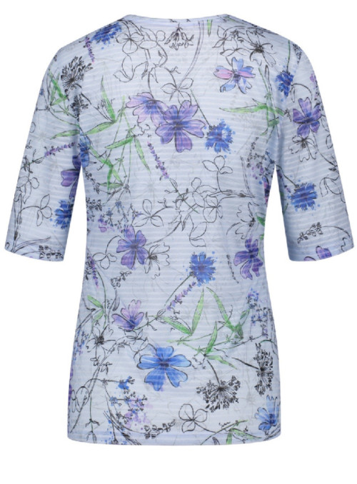 T-Shirt mit Blumenprint