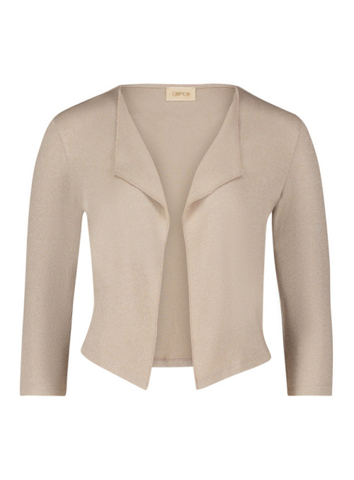 Gilet en maille court manches