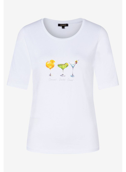 Shirt with Placement-Print