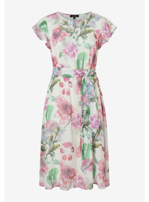 Printed Flower Dress
