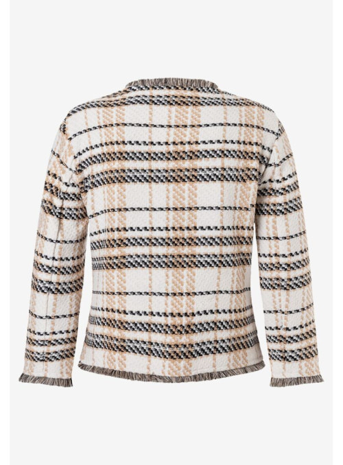 Check Bouclé Jacket