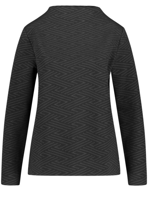 Sweat-shirt à large col...