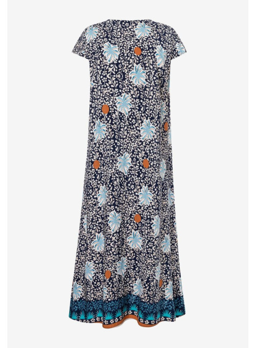 Printed Long Dress