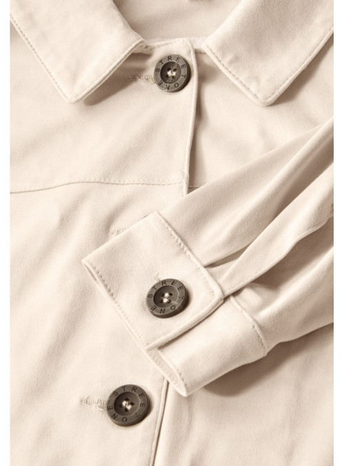 Light Velours Overshirt