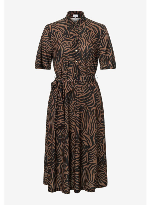 Printed Slinky Dress with...