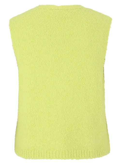 Gilet en maille court sans man