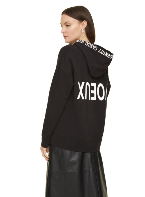 Hoodie with back print