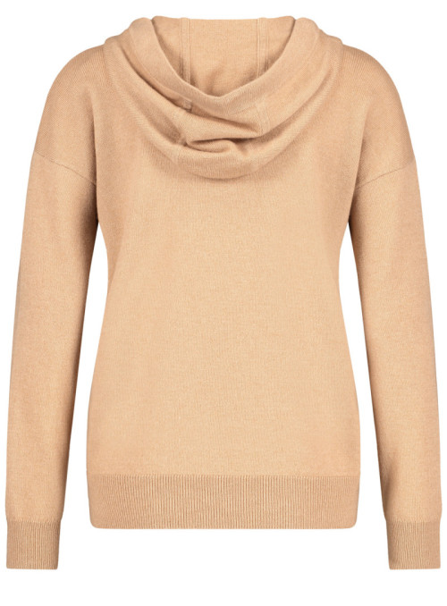 Kapuzenpullover mit Kaschmir